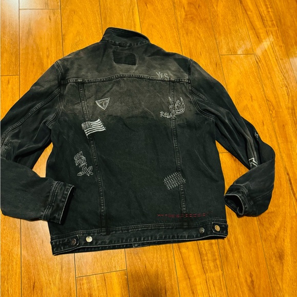 GUESS Mens DiLLon jacket jeans - Picture 2 of 7